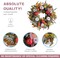 24 Inch Fall Wreath Artificial Pumpkin & Grain Decor - Handcrafted Harvest Thanksgiving Wreath